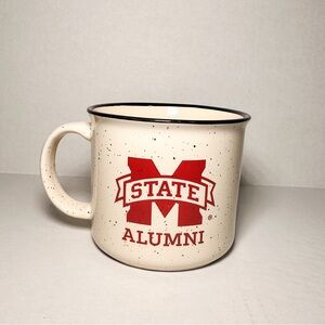 Mississippi State Alumni Strange Brew Coffee Mug Campfire Style Speckled Ceramic